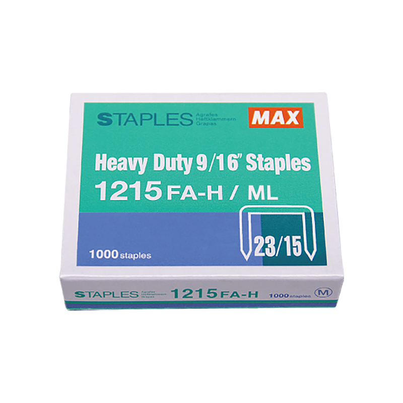 MAX 1215FA-H Staples (Stapler Bullet) 1000 PCS
