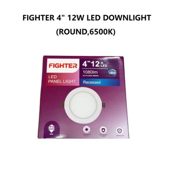 SE SETIA ELECTRIC FIGHTER 4" 12W  SQUARE DAYLIGHT 6500K