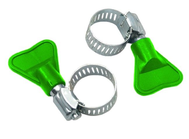 SE SETIA ELECTRIC HOSE CLIP 7/8 WITH HANDLE (GREEN)