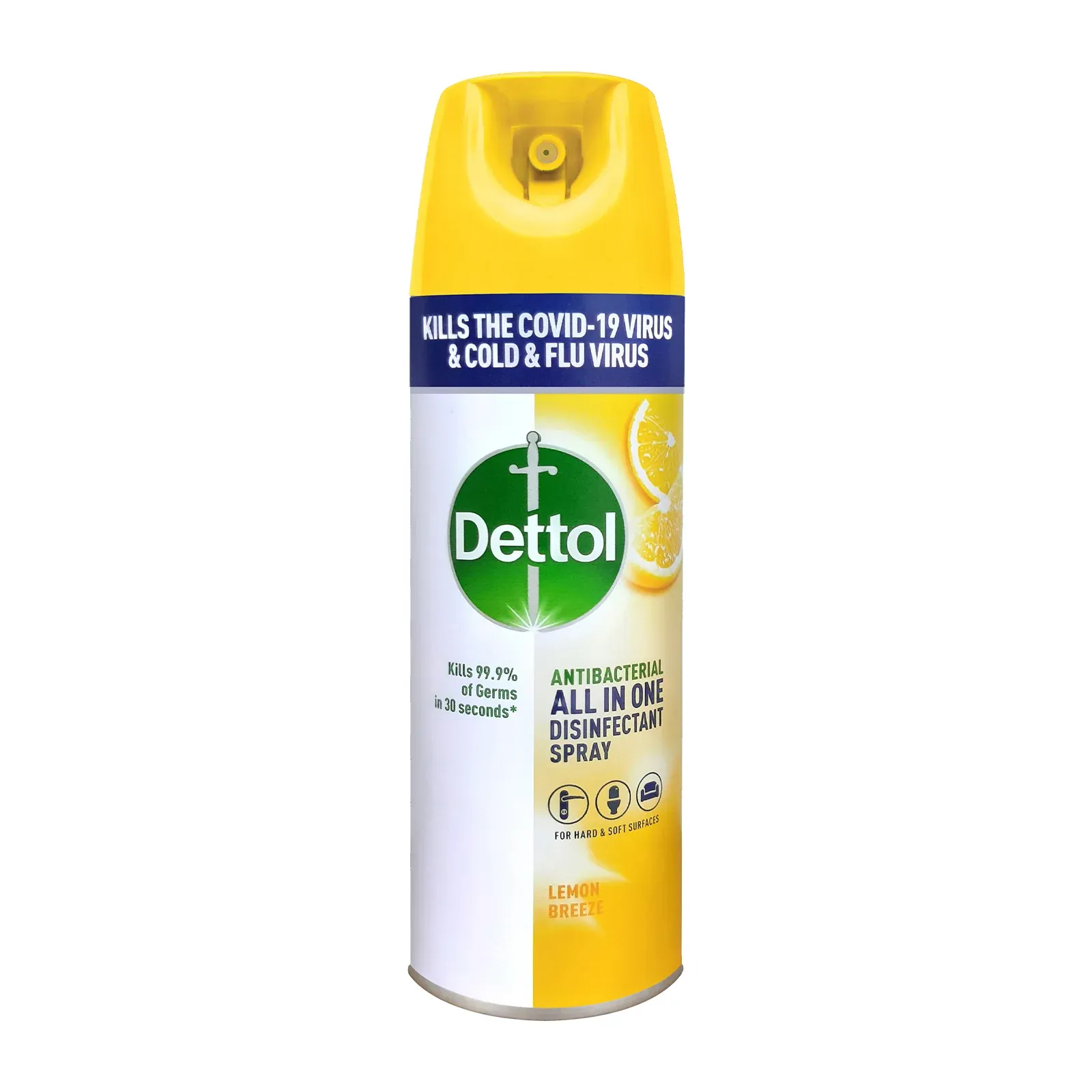 Dettol Disinfectant Spray 450ml (Lemon Breeze)