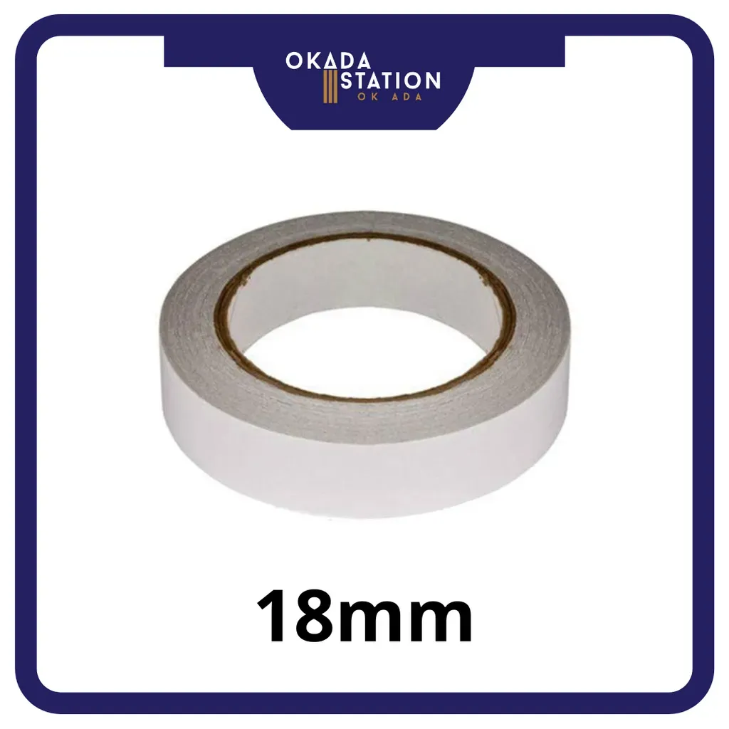OKADA DOUBLE SIDE TAPE 18MM X 10M