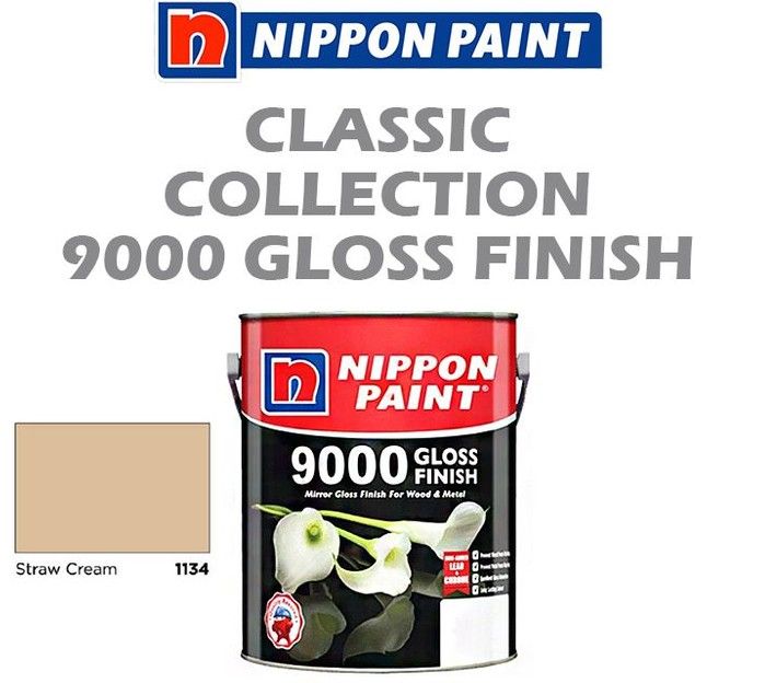 Nippon 9000 Gloss Finish - Straw Cream 1134