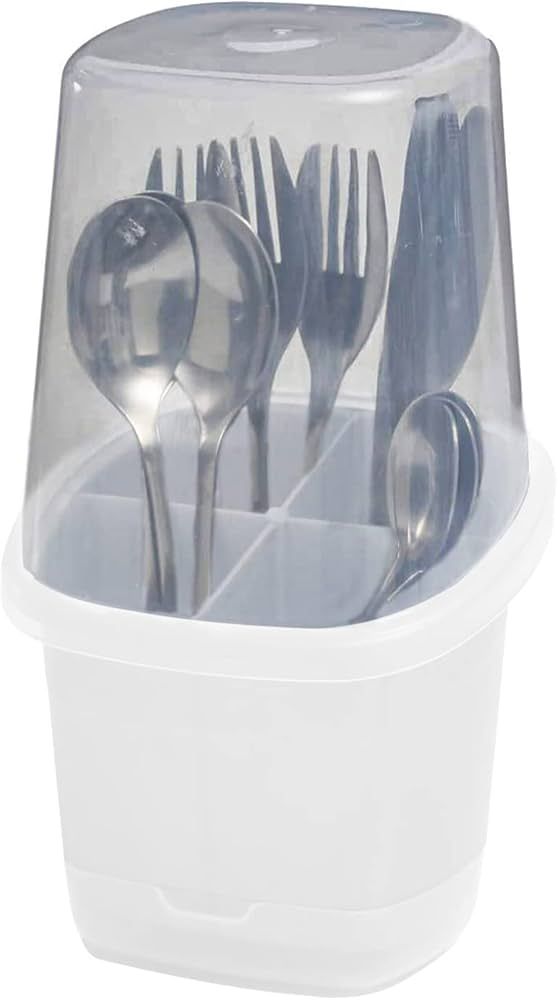 Others *Plastic utensil container with lid