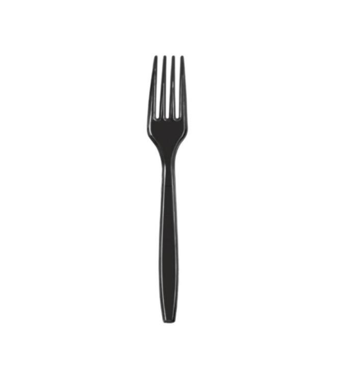 PS BLACK THICK FORK 7IN (50PCS/40PKT/CTN)