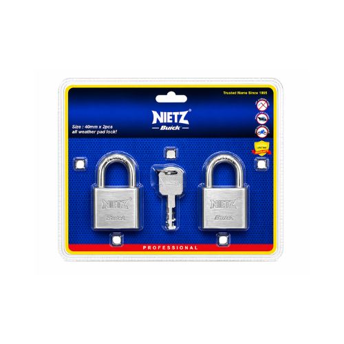 BUICK Heavy Duty Pad Lock Lifetime Anti Rust - 50mm