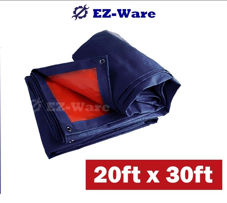 QP HEAVY DUTY BLUE ORANGE CANVAS GRADE A (1414) 20 X 30