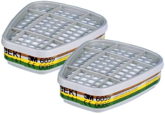 SIRIM & DOSH APPROVED 3M GAS AND VAPOUR FILTER 6059