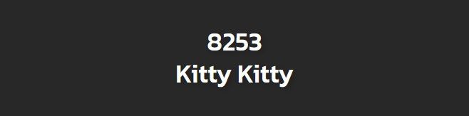Others TOA D 5l TopMatt 8253 Kitty kitty (Hitam)