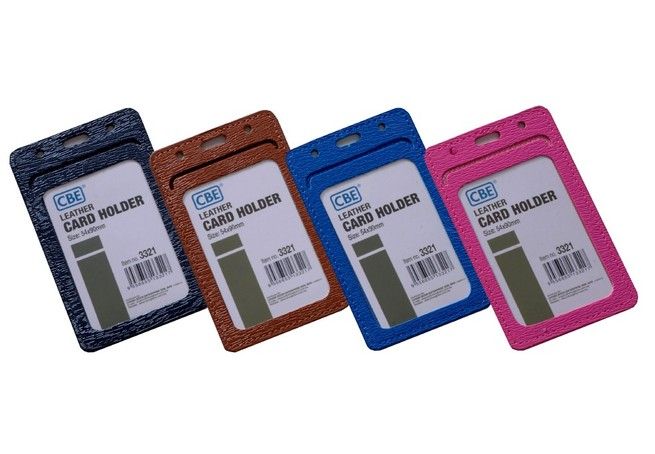 Others CBE BADGE HOLDER LEATHER 54MM X 90MM 3321