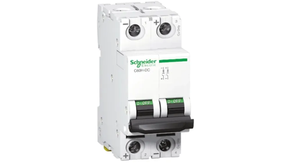 SCHNEIDER ELECTRIC 2P DC MCB â€“ MINIATURE CIRCUIT BREAKER