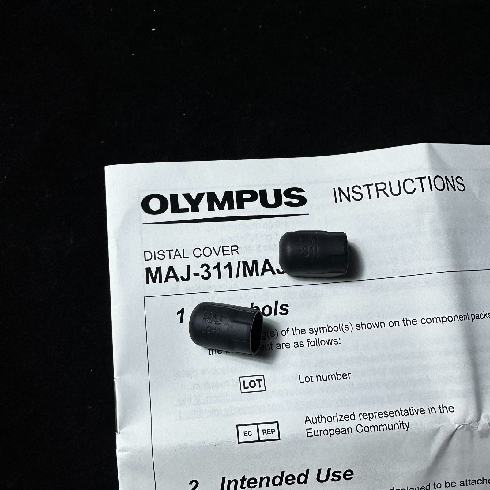OLYMPUS MAJ-311 (2 PCS) DISTAL COVER FOR TJF-140