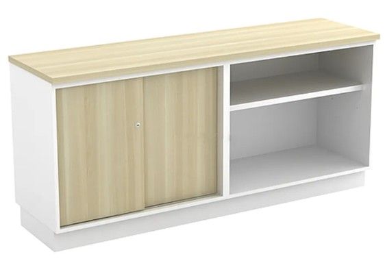 VS OPEN SHELF + SLIDING DOOR