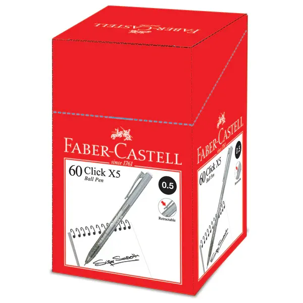 Faber Castel Click X5 Ball Pen (0.5mm)