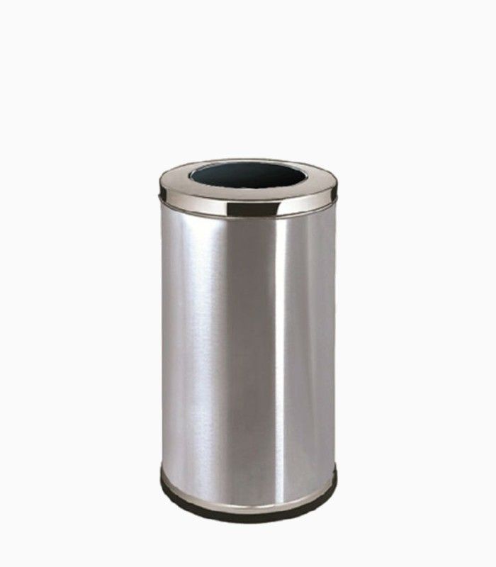 VIP STAINLESS STEEL ROUND BIN C/W OPEN TOP (SS107‐4IN1)