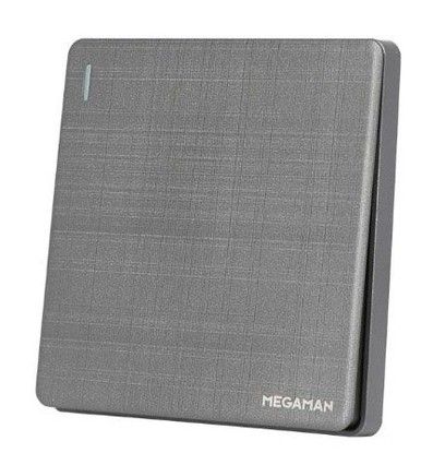 SE SETIA ELECTRIC MEGAMAN GREY 1GANG 1WAY