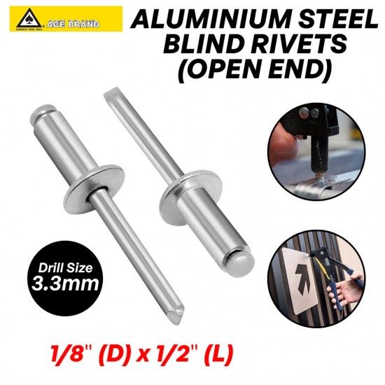 SE SETIA ELECTRIC RIVET NA 1/8X1/2" (20PCS)