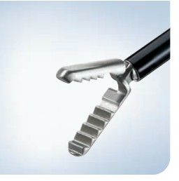 OLYMPUS Jaws insert "HiCura", 5 x 250 mm, grasping forceps, crocodile type, monopolar