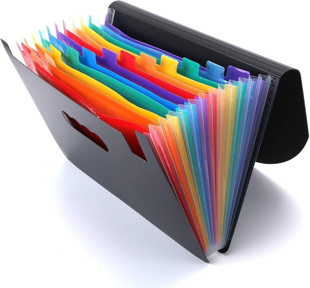Others *Expanding File Folder Color Insert Multi-layer File Organ Bag