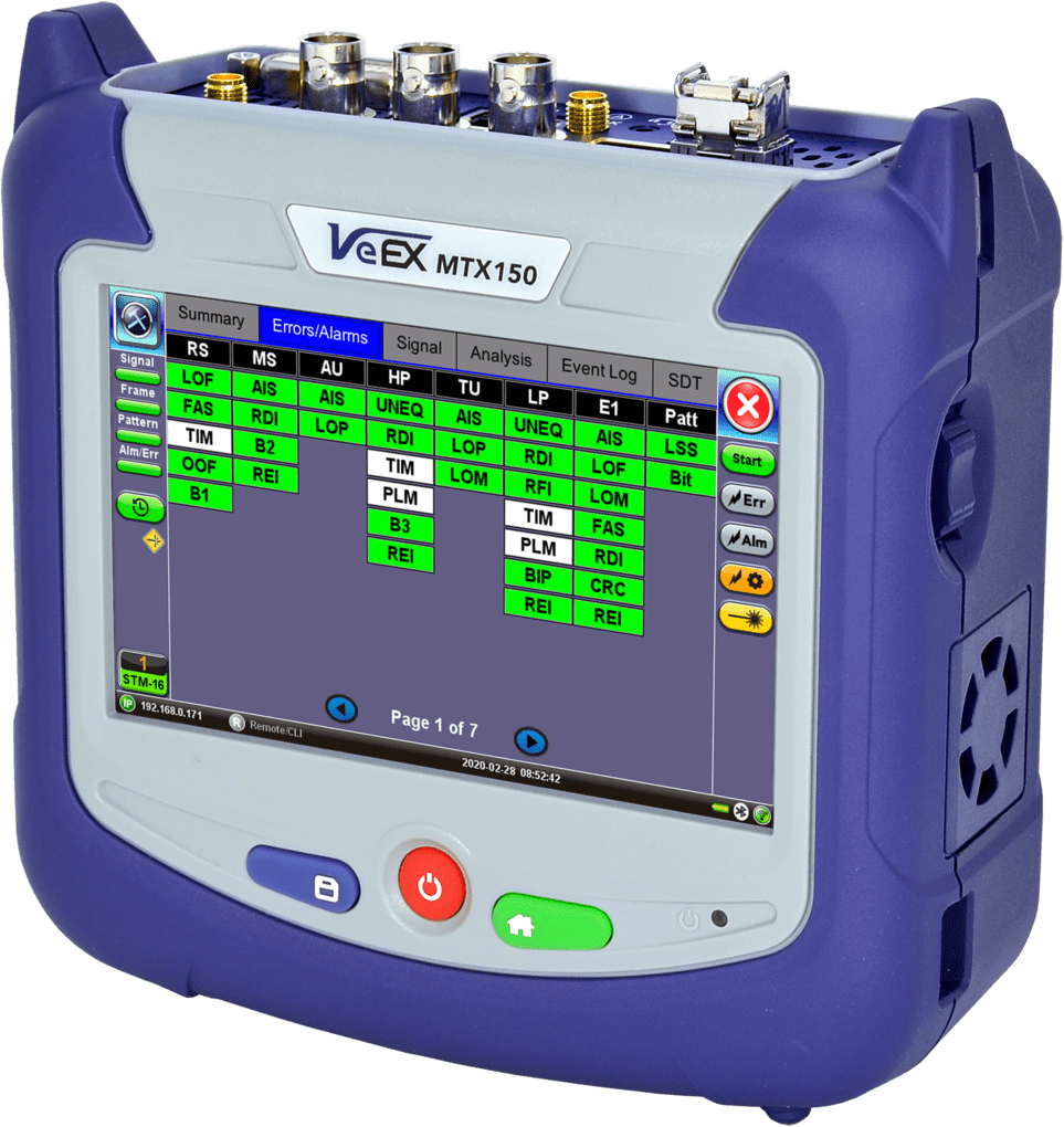VeEX C37.94 + Datacom Tester