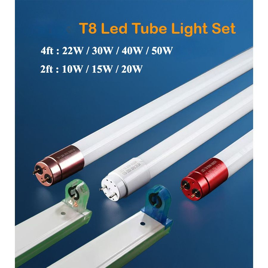 SE SETIA ELECTRIC GELOOF 18W LED T5 SLIM FITTING (4FT) RED