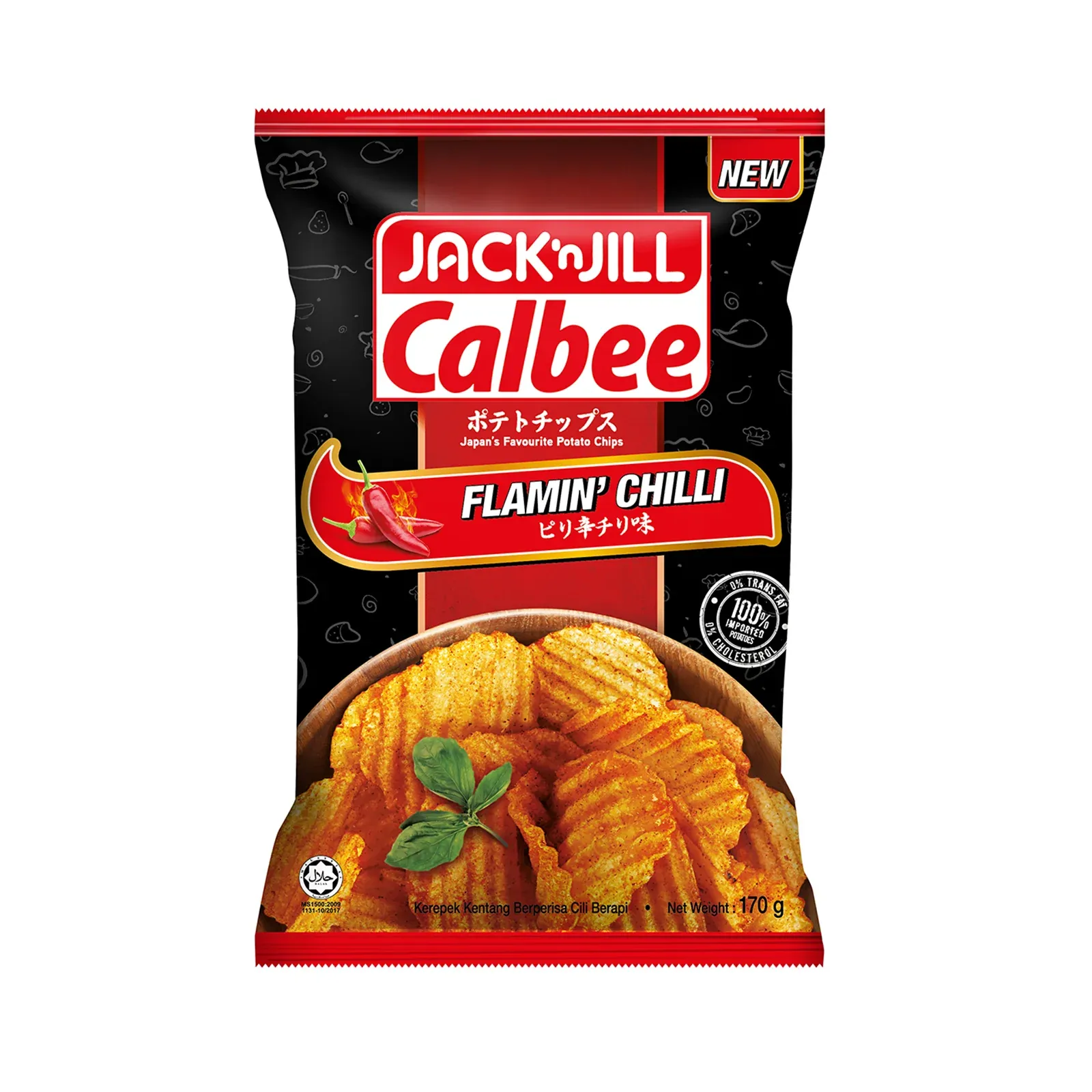 Others *JACK & JILL SNACK CALBEE (FLAMIN CHILLI)