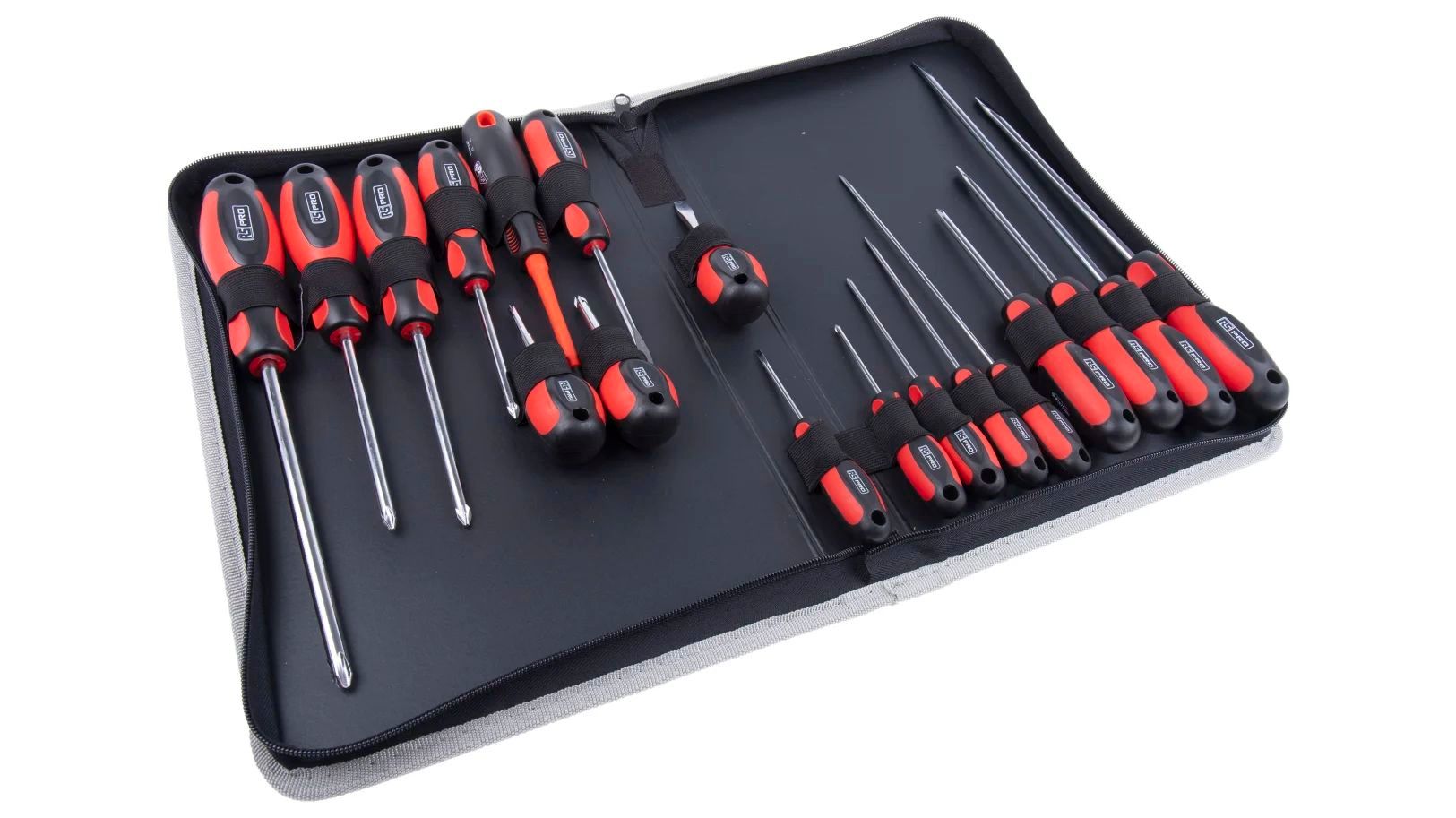 Others *RS PRO Phillips; Pozidriv; Slotted Screwdriver Set, 18-Piece