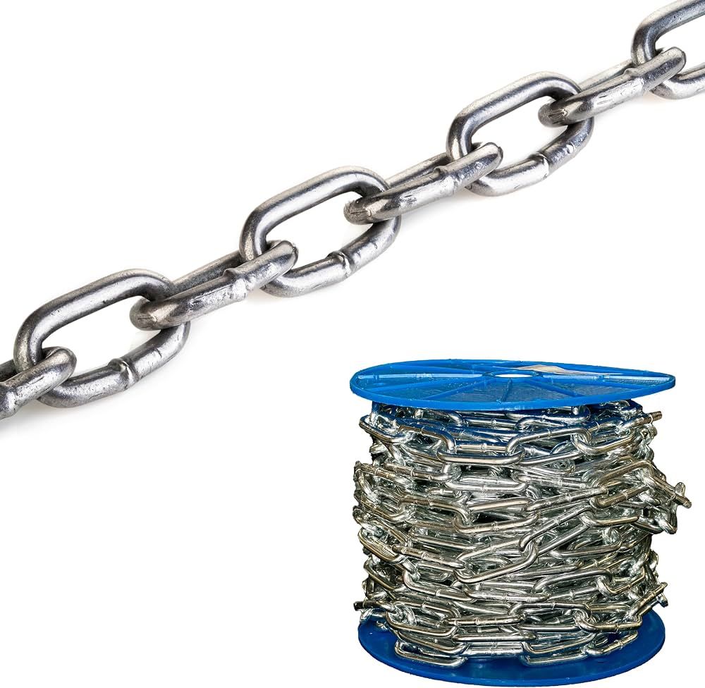 Reliance Security Steel Chain (Daimeter : 5mm / 8mm / 10 mm) / Rantai Besi Keselamatan / Safety Chain / Metal Link Chain Lock / Security Chain Lock / Rantai Besi Motosikal / Motobile Chain # Bertugas Berat # MRDIY # RS2614 ( KTT : 1 x Rantai )