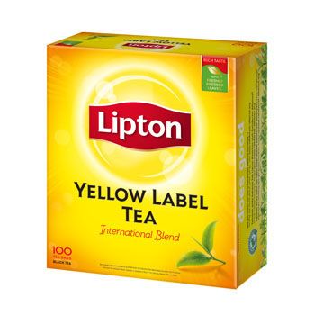 Lipton Yellow Label Tea Teabags 100 x 2g / Lipton / TeaBag / Lipton Tea / 100 x 2g / Yellow Label