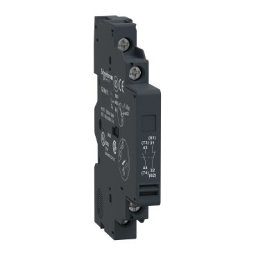 Schneider GVAN11 TeSys GV2 & GV3 - SIDE auxiliary contact block - 1 NO + 1 NC