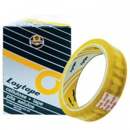 Loytape Cellulose Tape ( big ) 24mm - ( 6pcs/box)