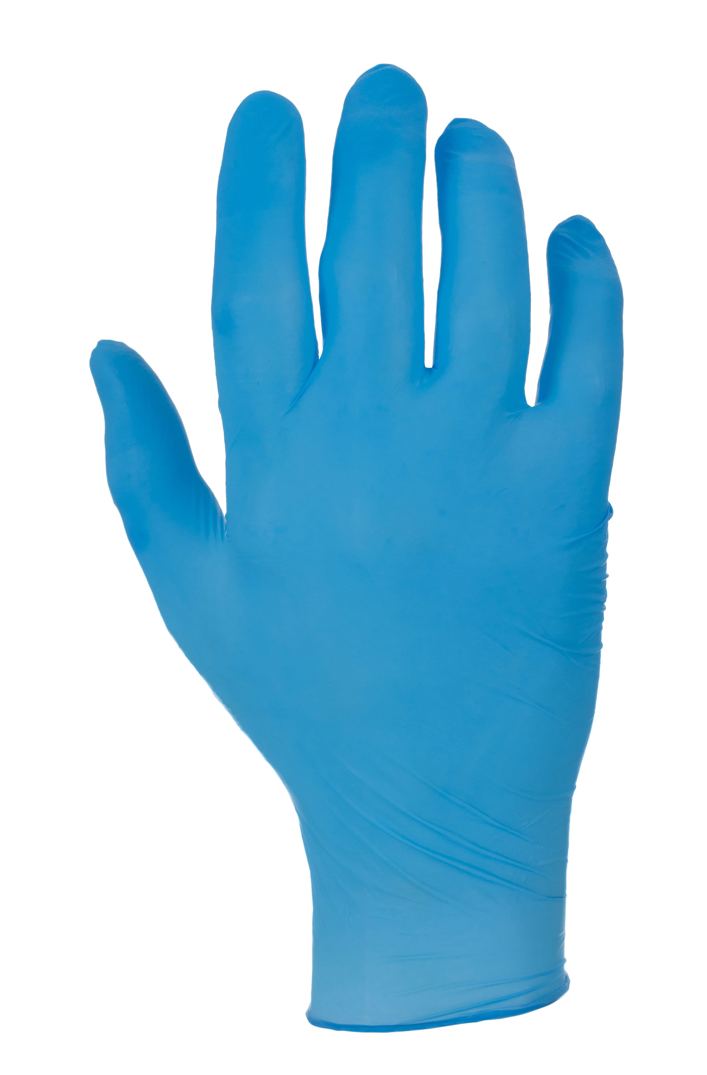 Others *RS PRO Blue Powder-Free Nitrile Disposable Gloves, Size L, 100 per Pack