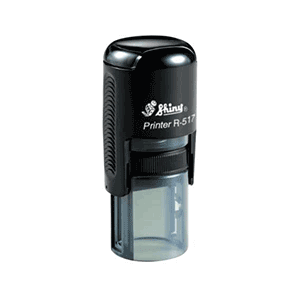 SHINY R517/R517D SELF INKING RUBBER STAMP WITH RUBBER(ROUND) 17MM