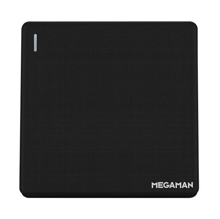SE SETIA ELECTRIC MEGAMAN YTZ8- 1GANG 1WAY SWITCH BLACK