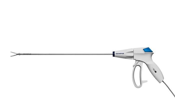 OLYMPUS POWERSEAL 5MM, 37CM, CURVED JAW SEALER & DIVIDER, DOUBLE-ACTION (5/BOX)