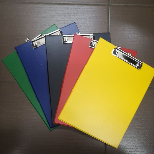 Others *TPE A43PVC CLIP BOARD 5 COLOUR