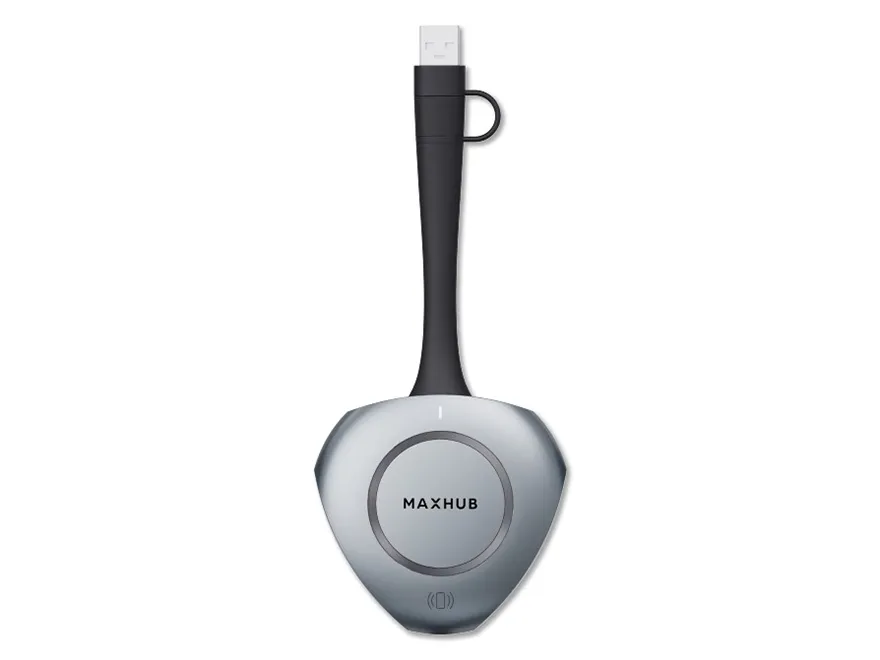 Others *wireless dongle BYOM, driver-free (type-c), NFC connect; Default: 1920x1080@30Hz, Up to 3840x2160@30Hz, Maximum Startup Time: ? 5s, USB Type-C and USB Type-A (adaptor)