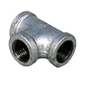 ATKC Galvanized Iron (GI) Fittings Equal Tee 1"