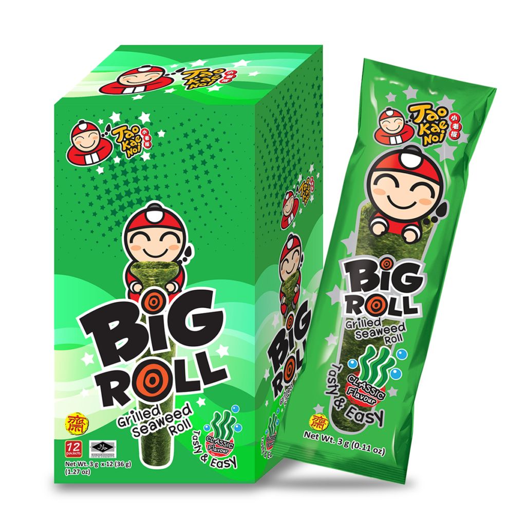 Others *Tao Kae Noi Big Roll Grilled Seaweed (3g x 12pcs)