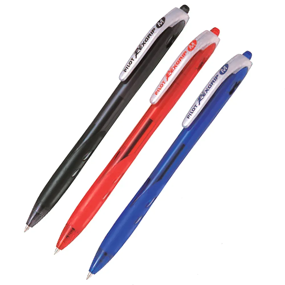 PILOT REXGRIP BALL PEN 1.0MM -ALL COLOUR / Pilot / Pilot Rexgrip / Ball Pen / 1.0mm / 1.0 Rexgrip / Pliot Rexgrip Ball Pen #black #blue #red