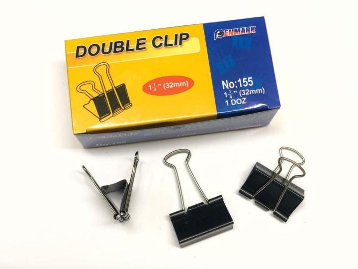 BINDER CLIP 32MM (12'S/BOX)