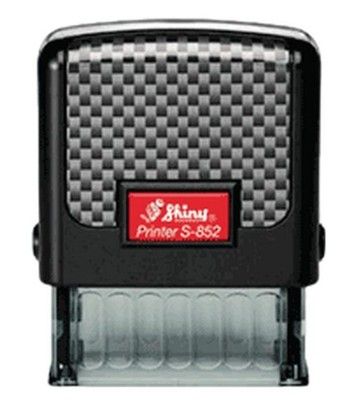 SHINY S852 RUBBER STAMP