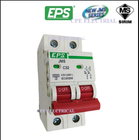 MCB EPS 2 POLE 32AMP