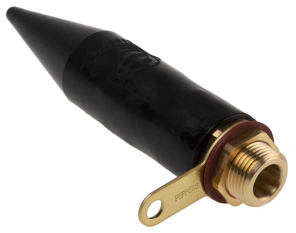 Others *Peppers Black Brass Cable Gland, M20 Thread, 11.5 mm min., 16 mm max., IP66