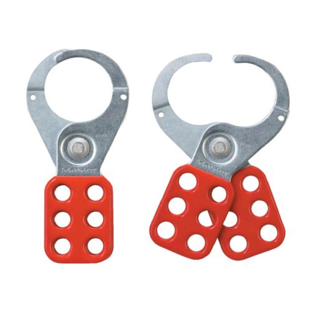 NEW Safety Lockout Safety Hasp W/ PE Coated To 6 Padlocks 25mm Package (20 Unit)