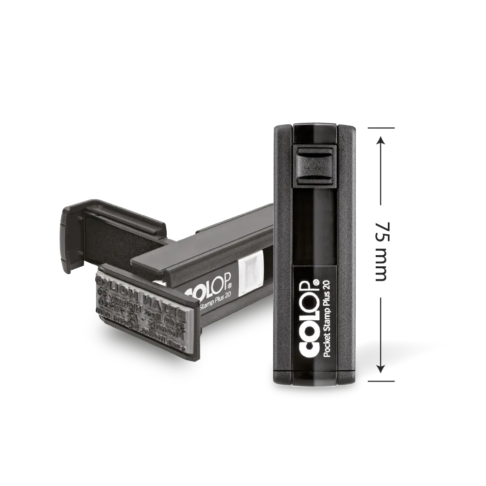 Others *Colop Pocket Plus 20 Self Ink Rubber Stamp with customise rubber