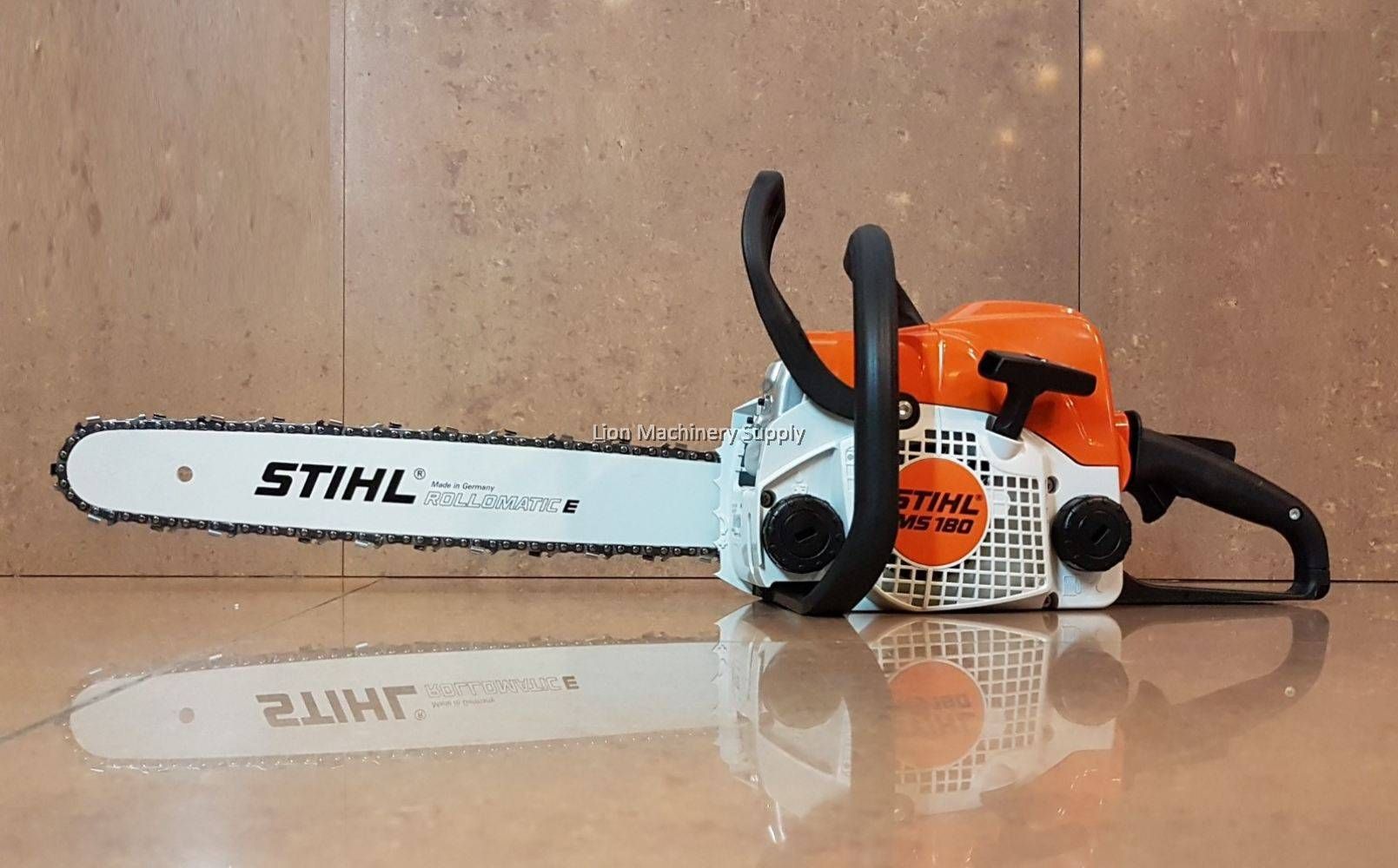 STIHL MS180 18" 31.8CC Petrol Chain Saw – 1500W Gas Powered Wood Cutter