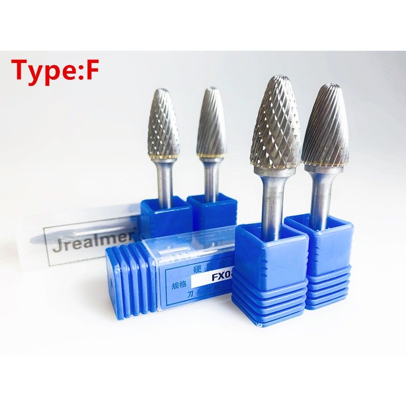 TUNGSTEN CARBIDE BURR 6MM SHANK (TYPE F)