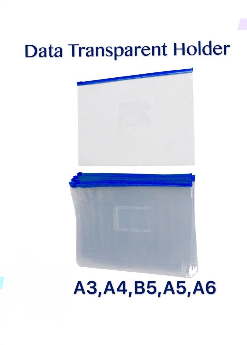 OKADA A4 Data Transparent Holder /Okada /Data Transparent Holder /PVC Holder /Transparent Holder /Okada A4 Data Transparent Holder