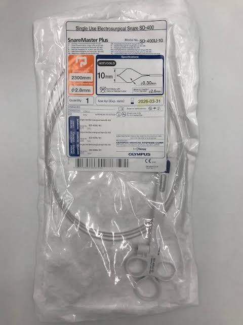 OLYMPUS SD-400U-10-SINGLE USE ELECTROSURGICAL SNARE SD-400