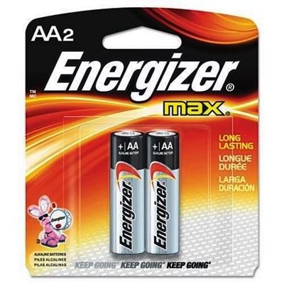 ENERGIZER ALKALINE BATTERY AA (2PCS/PACK)